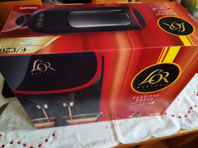 Macchina da caffè LOR Passione Rossa sigillata