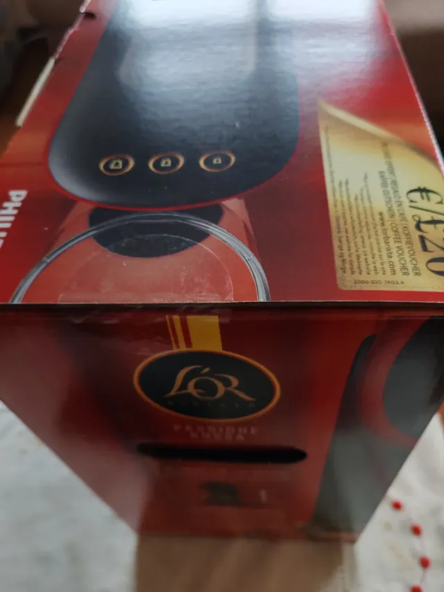 Macchina da caffè LOR Passione Rossa sigillata