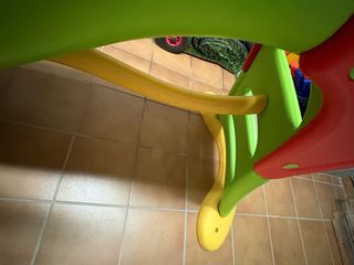 Tobogán Smoby Verde y Naranja