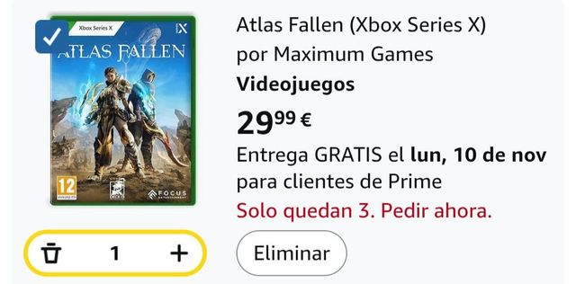 Atlas Fallen Xbox Series X (PRECINTADO)
