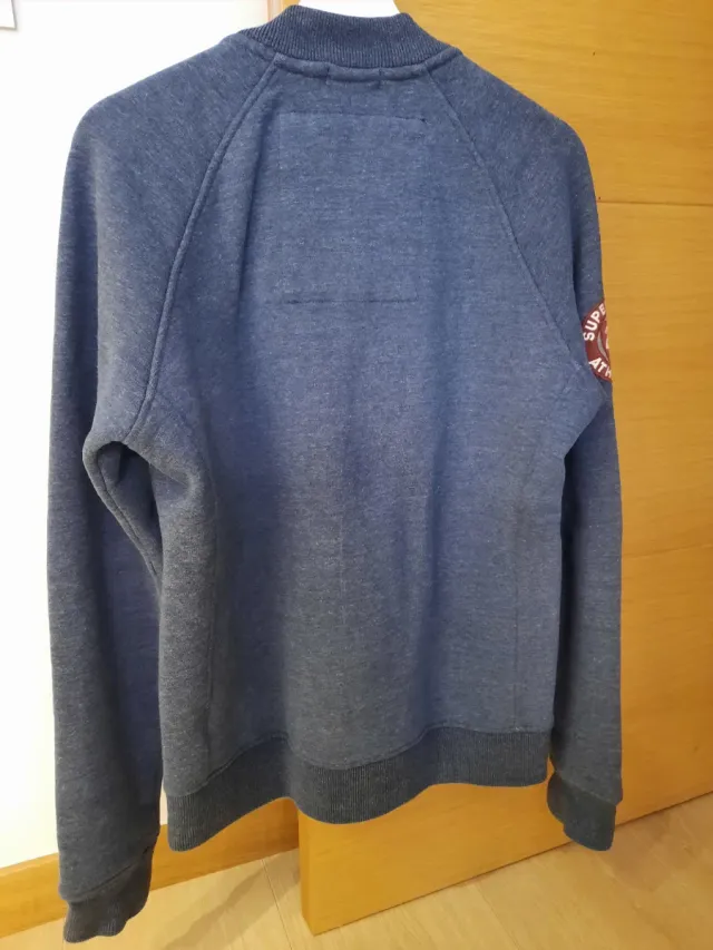 Sudadera Superdry Azul/Gris