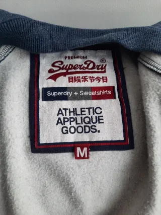 Sudadera Superdry Azul/Gris