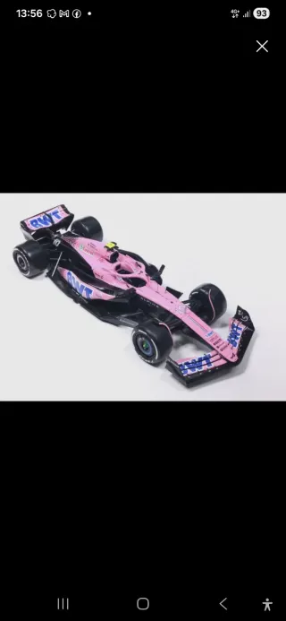 Auto da corsa Alpine n.111