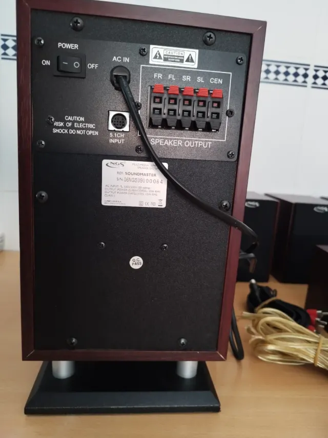 Home cinema NGS negro