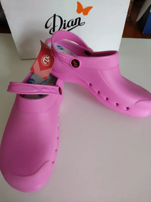 Zuecos unisex Dian Rosas