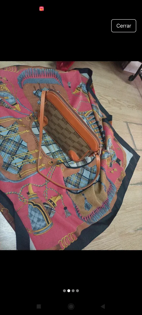 Bolso Balenciaga Marrón y Naranja