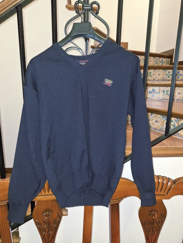 Chaleco Paul & Shark Azul Talla M