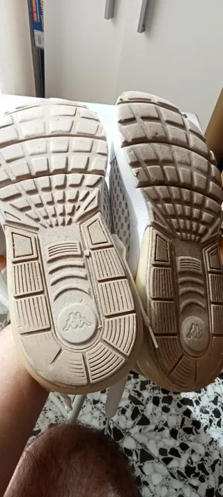 Zapatillas Kappa Unisex Blancas Talla 41