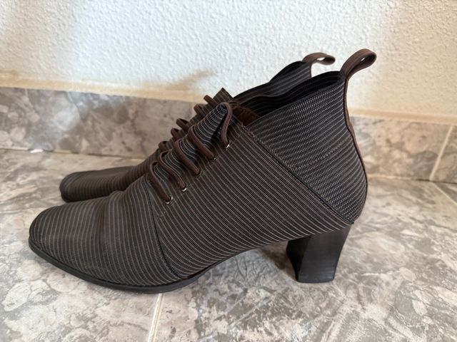 Luc Berjen Botines Marrones y Grises