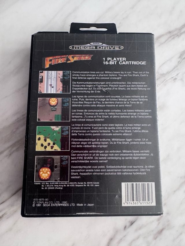 Fire Shark Megadrive