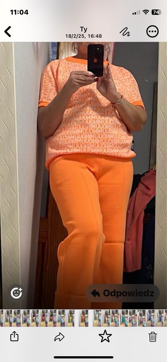 Conjunto de punto mujer