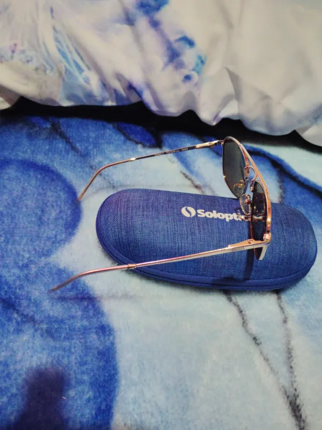 Occhiali da sole donna dorati e rosa