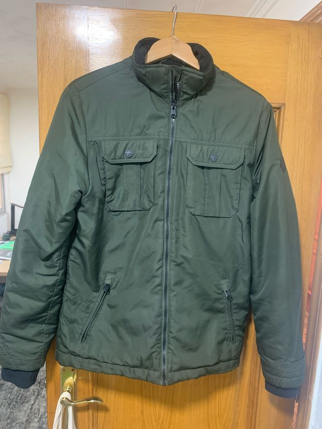 Chaqueta verde hombre