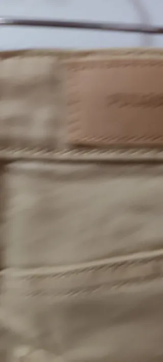 Pantalón Pull&Bear Skinny Flare Beige