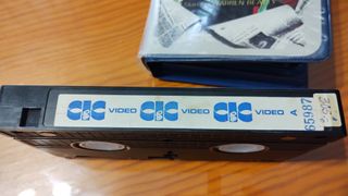 VHS El último testigo Original CIC Video(funciona)