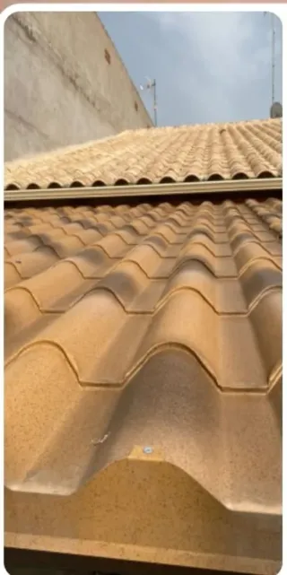 Panel sándwich imitación teja