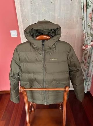 Abrigo Parka Plumas Trangoworld Verde XL