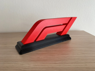 Logo F1 Formula 1 Rosso Nero