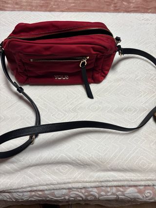 Bolso bandolera Tous rojo