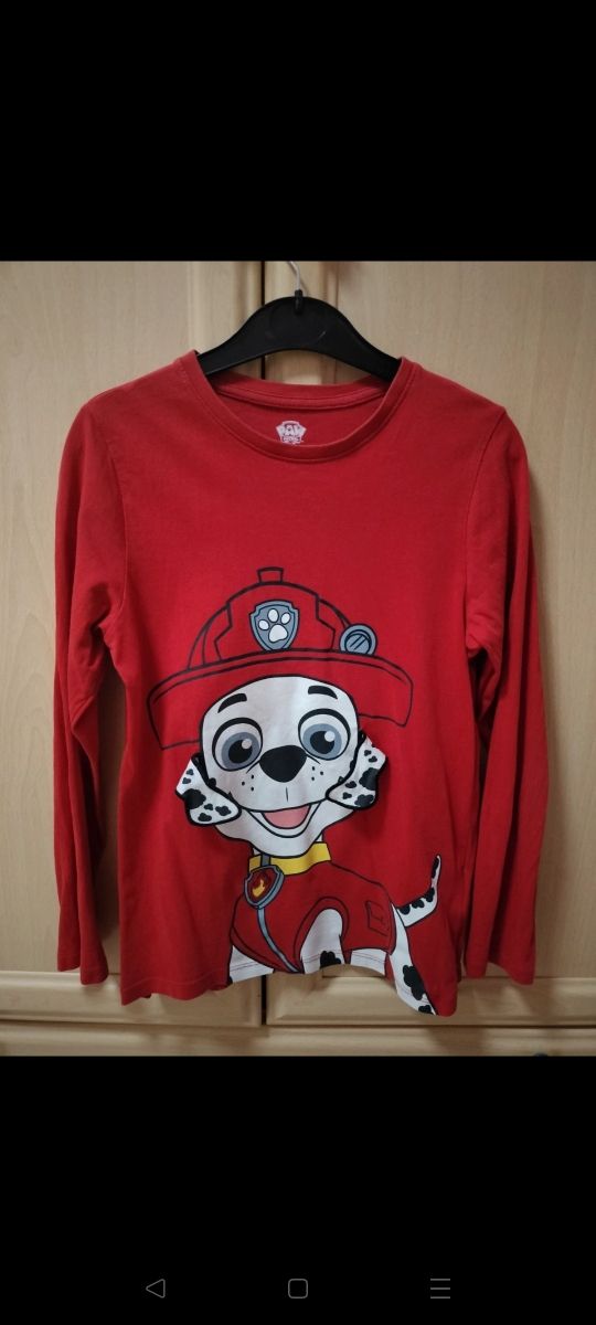 Camiseta Paw Patrol Manga Larga Talla 9