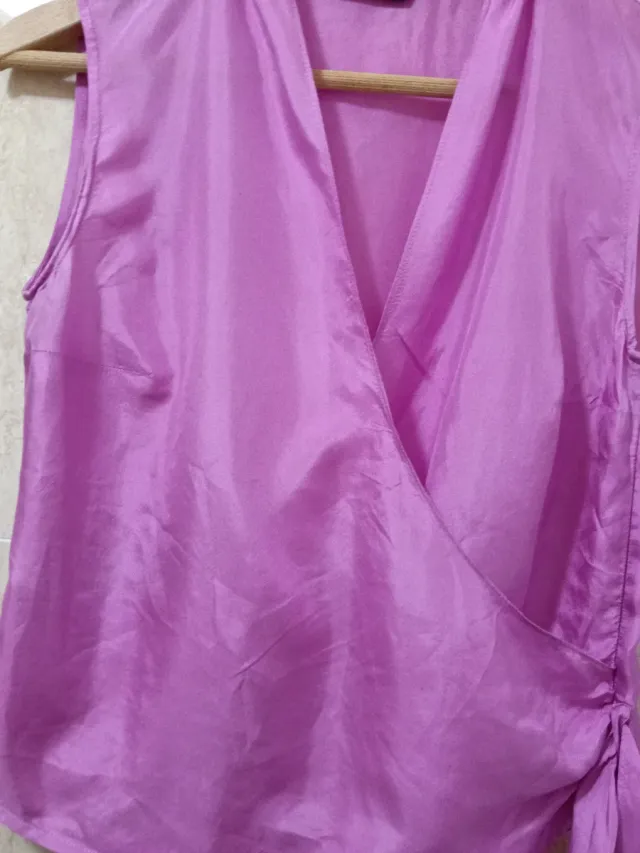 Top Tintoretto Rosa Cruzado