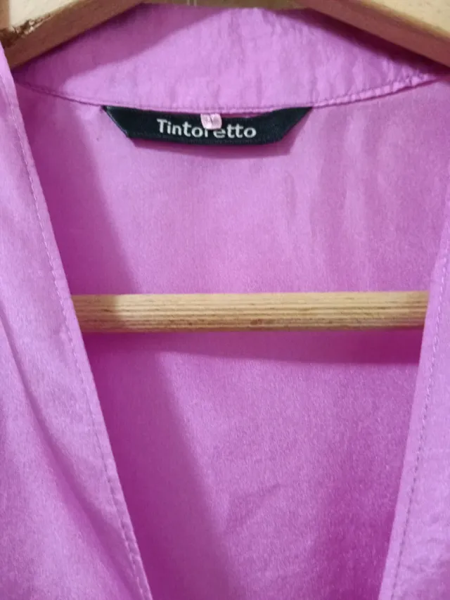 Top Tintoretto Rosa Cruzado