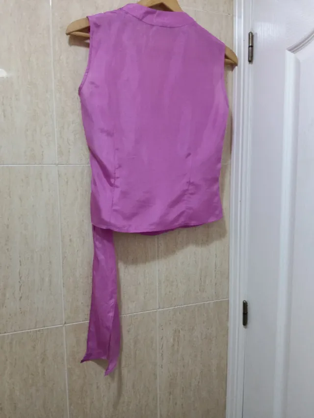 Top Tintoretto Rosa Cruzado