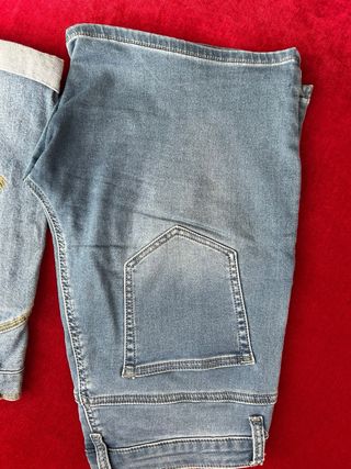 Jeans corti donna blu