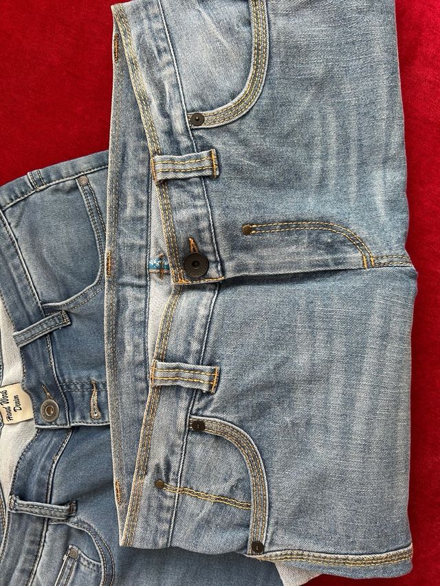 Jeans corti donna blu