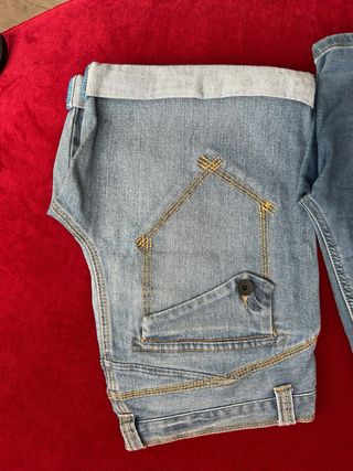 Jeans corti donna blu