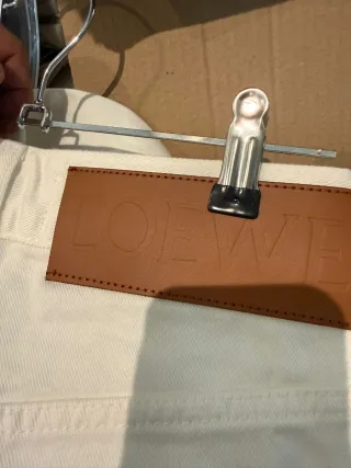 Pantalón Loewe Anagrama Blanco