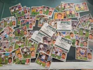 Taco cromos coloca Liga Este 97-98