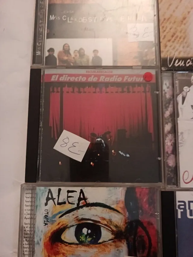 Lote 8 CDs Música Variad