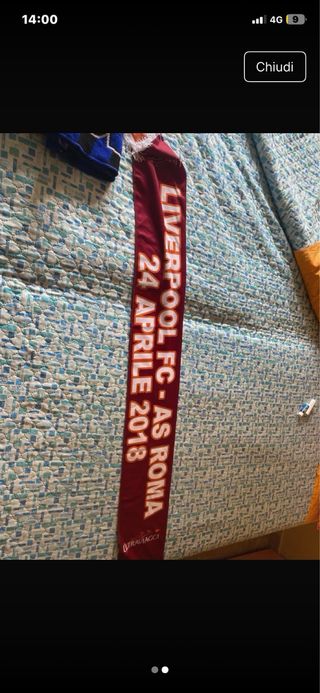 Sciarpa Roma Liverpool