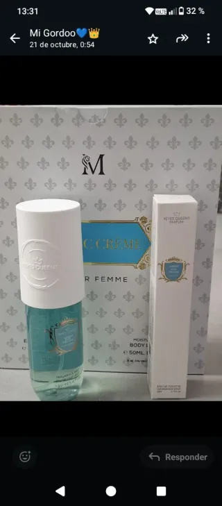 Reyes Queens Perfume y Loción Corporal