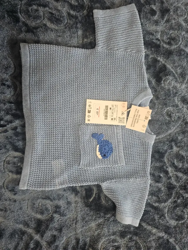 Camiseta Zara 1,5/2 años 11% Lino