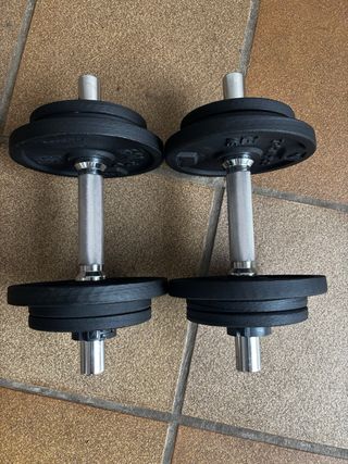 Pareja Mancuernas 2x10 kg Ajustables