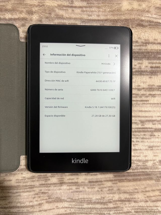 Kindle Paperwhite 10ª Ger. Preto