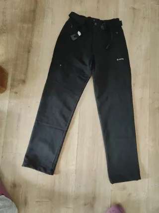 Pantalón de montaña MOUNTAIN negro para niño