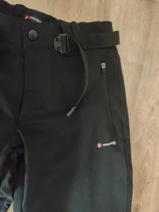 Pantalón de montaña MOUNTAIN negro para niño