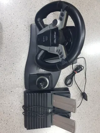 Volante + pedales Playstation2