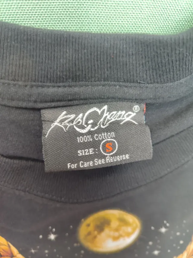 Vintage Rock Chang Graphic black Tshirt S