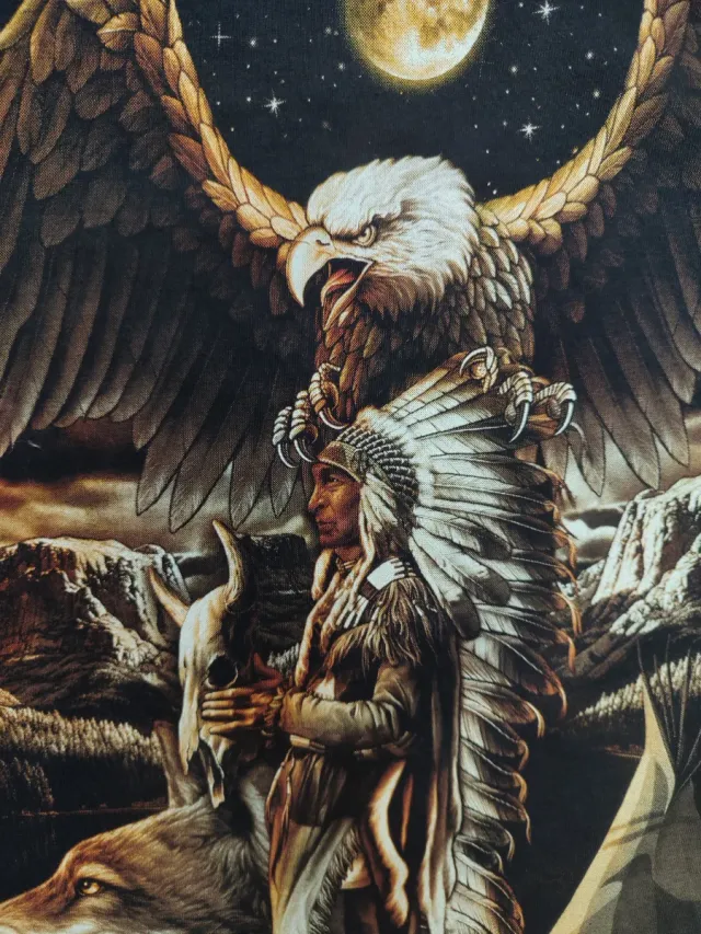 Vintage Rock Chang Graphic black Tshirt S