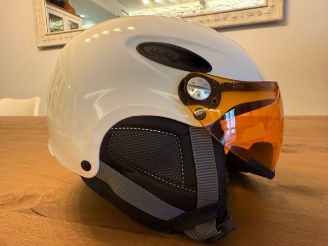 Casco esquí Uvex visor talla 53-56