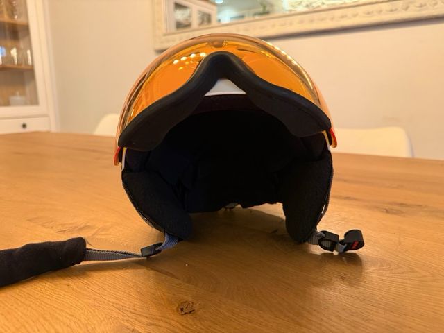 Casco esquí Uvex visor talla 53-56