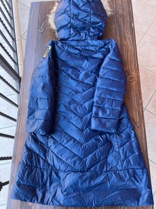 Blauer Cappotto Bambina Blu 4 Anni