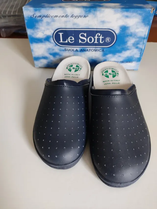 Zuecos Le Soft Azul Sanitarios Anatómicos