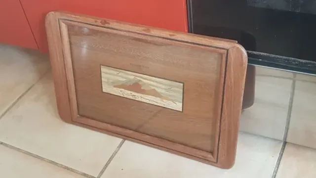 Bandeja de madeira