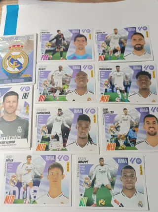 Lote cromos Panini por equipos.