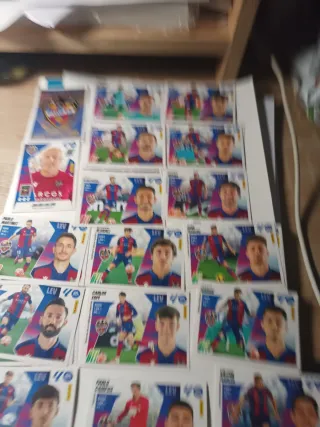 Lote cromos Panini por equipos.